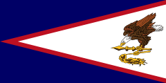 The flag for American Samoa