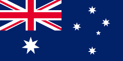 The flag for Australia