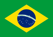 The flag for Brazil