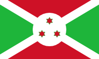 The flag for Burundi