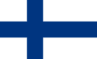 The flag for Finland