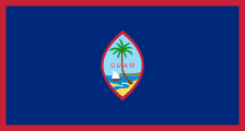 The flag for Guam