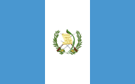 The flag for Guatemala