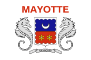 The flag for Mayotte