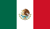 The flag for Mexico