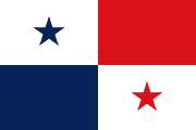 The flag for Panama