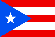 The flag for Puerto Rico