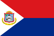 The flag for Sint Maarten