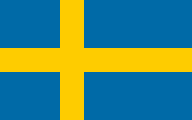 The flag for Sweden