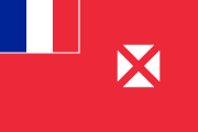 The flag for Wallis and Futuna Islands